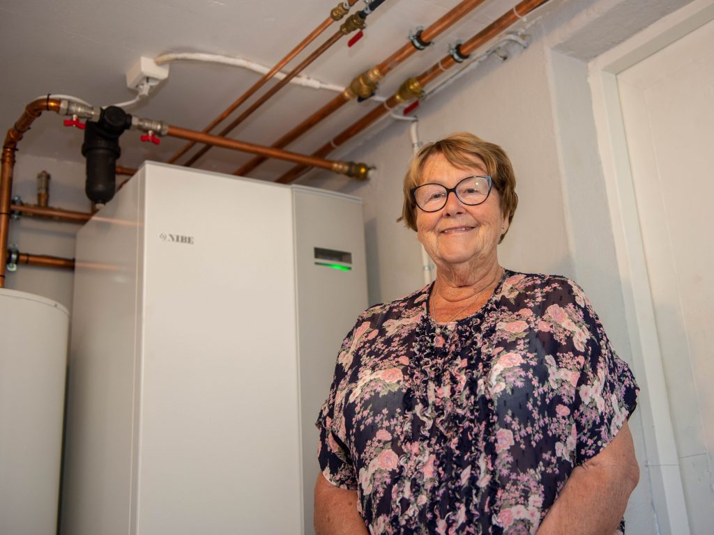 Berit Bragstad ved innedelen