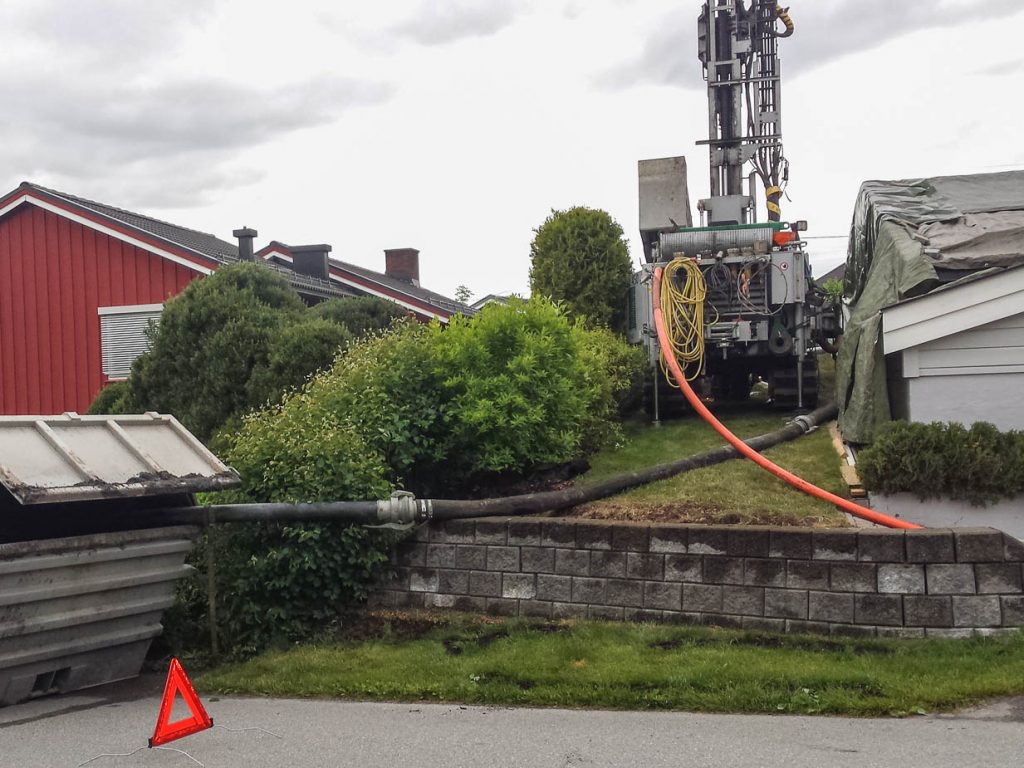Borerigg hos Stein Bakken